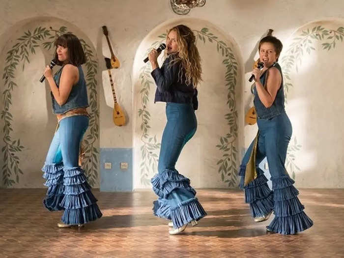 "Mamma Mia! Here We Go Again" follows a similar format, and it