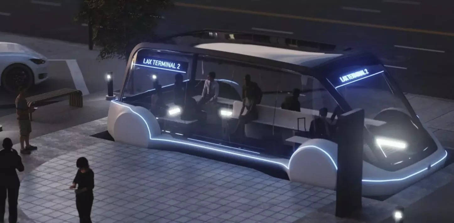 An early rendering of The Boring Company