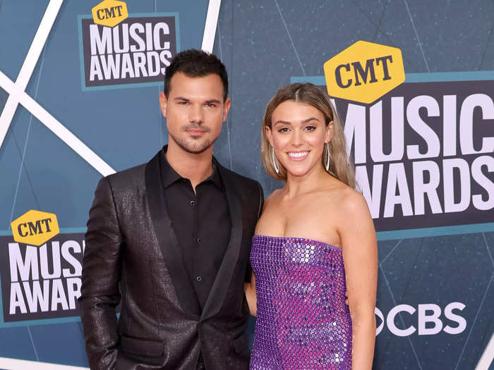 The couple began dating in 2018 after being set up by Lautner