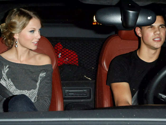 Rumors that Swift and Lautner were dating surfaced in October 2009.