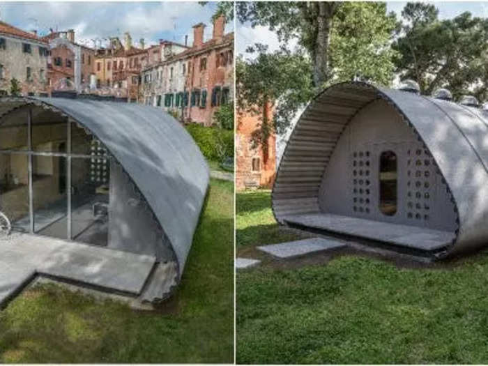 Their joint concept — dubbed the "Essential Homes Research Project" — set out to create a home that could safely and comfortably house people who have been displaced long term.