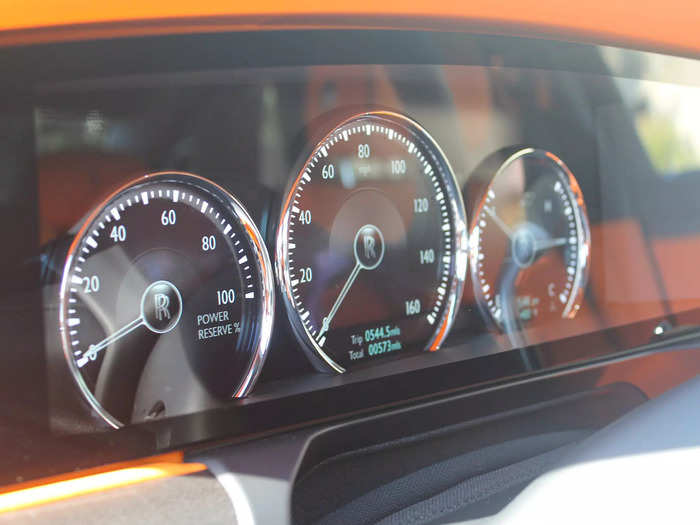 Both cars have classy digital gauges that look nearly identical to regular, analog dials.