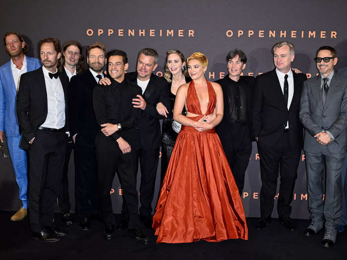 The cast of Oppenheimer walked out of the film