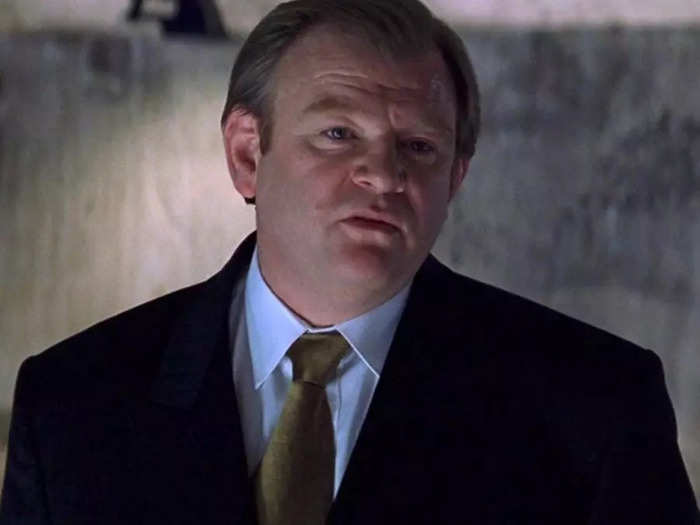 Film fans might recognize "In Bruges" and "The Banshees of Inisherin" star Brendan Gleeson as John C. McCloy in "Mission: Impossible 2."