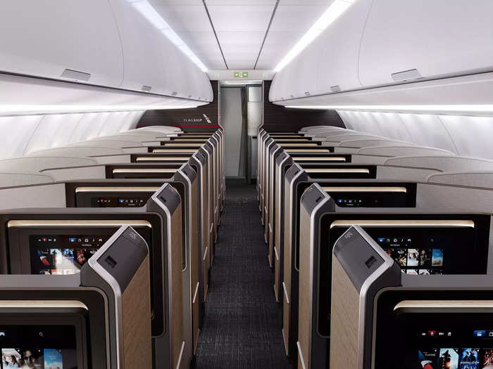 American has also upgraded its premium narrowbody cabin, but instead of first, it is introducing a new business class on future Airbus A321XLRs.