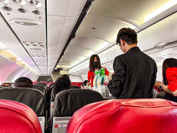 AirAsia is known for their great service, and the cabin crew were friendly and helpful.