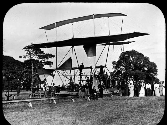 Besides ancient references to flying chariots and postcards, the first modern reference to a flying car in the news was in The New York Times in 1894.