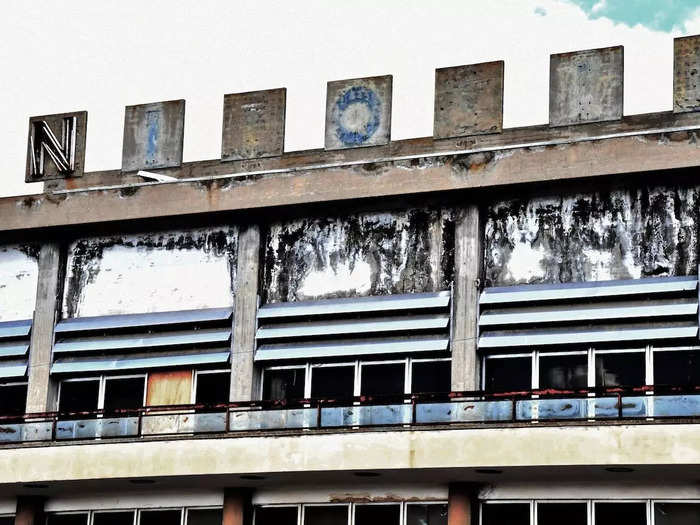 And for the last 50 years, the airport has remained abandoned in what is still a demilitarized zone.