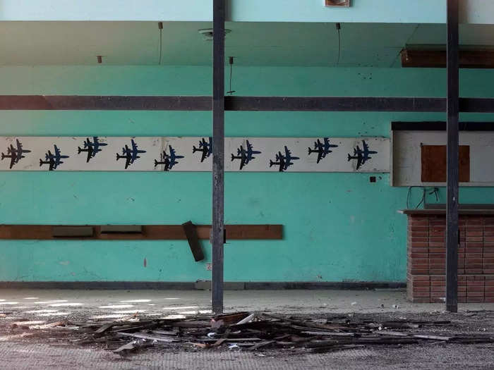 Nicosia International Airport became a battleground and in 1974, the United Nations established a buffer zone dividing the island, Slate reported.