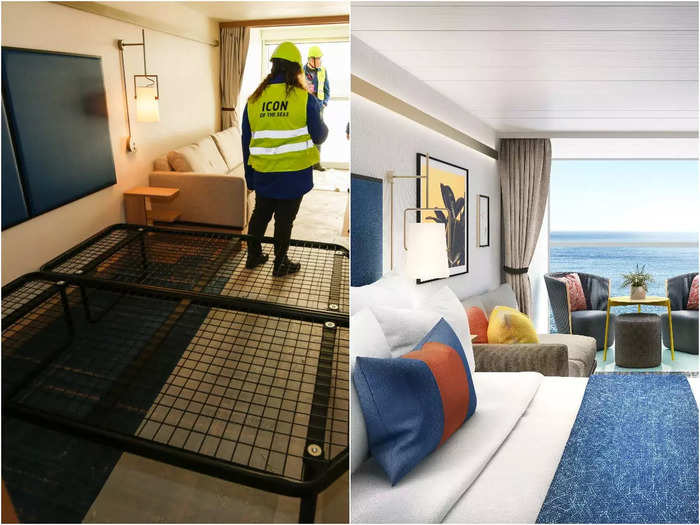 6. The ship will have 28 different staterooms and suites that will make up its 2,805 hotel rooms at sea.