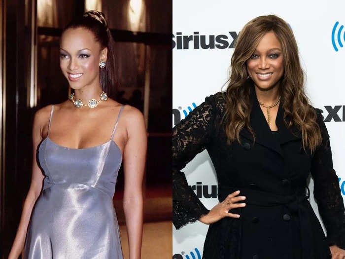 Tyra Banks started modeling as a teen.