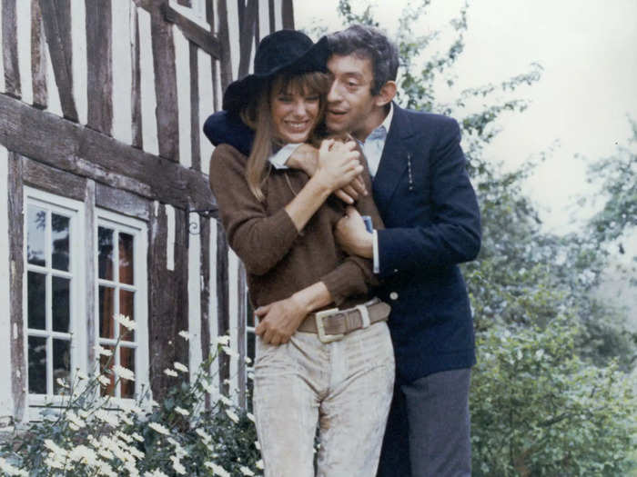 She met actor Serge Gainsbourg on the set of "Slogan" in 1969, sparking a romance and influencing her decision to move to Paris.