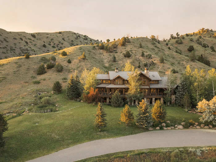Grey Cliffs Ranch, a 6,220-acre property located in Three Forks, Montana, looks like it