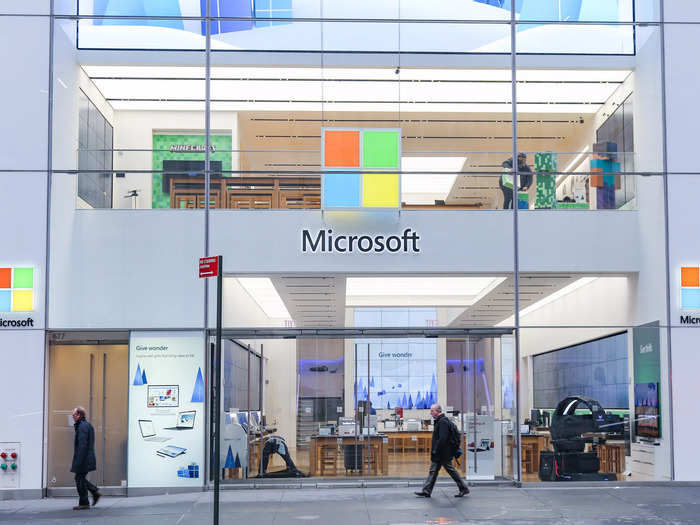 3. Microsoft: 30.18% of computer science students