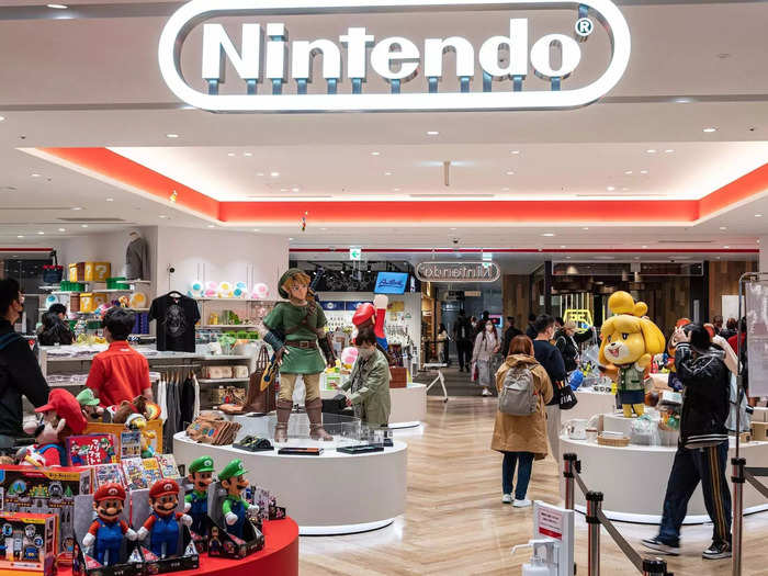 16. Nintendo: 5.47% of business students