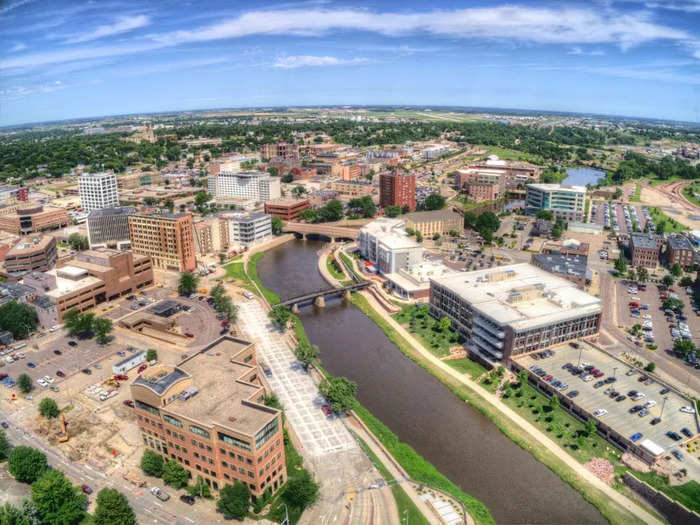 4. Sioux Falls, South Dakota