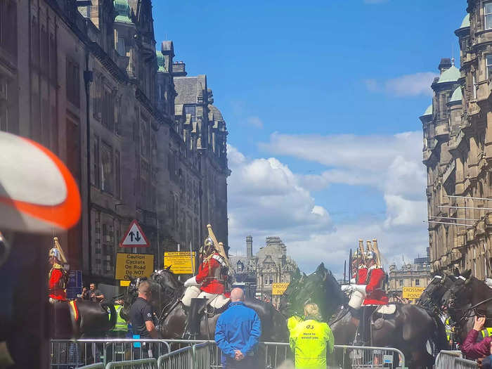 By the time the parade began, it was impossible to get a photo without someone else photobombing.