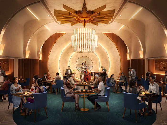 The Icon of the Seas has 20 dining options on board, including the luxury Empire Supper Club.