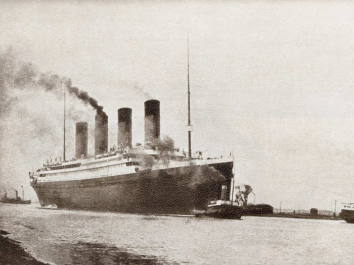 The Titanic debuted in 1911 to a similar kind of fanfare, with more than 100,000 people coming to watch its launch, according to the History Channel.