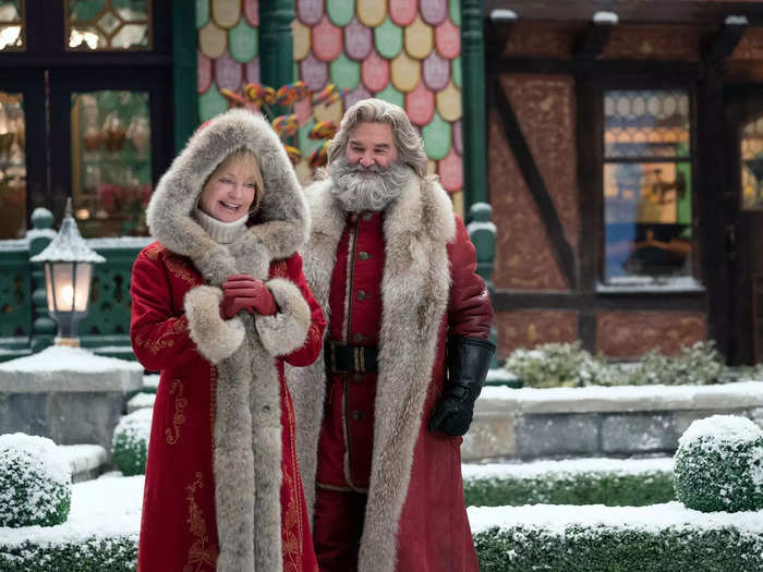 In 2018, the couple starred together for the first time as Mr. and Mrs. Claus in the film "The Christmas Chronicles."