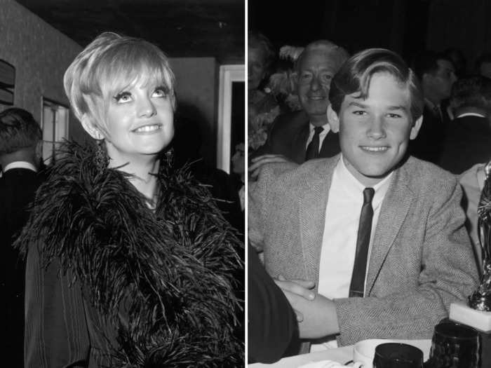 Hawn and Russell met for the first time in 1966 on the set of a Disney movie. They were 21 and 16 respectively.