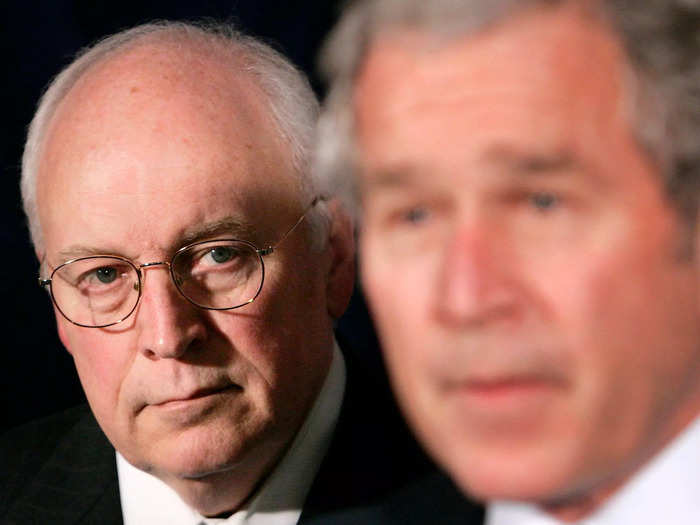 5. 2002: President George W. Bush transfers power to Vice President Dick Cheney