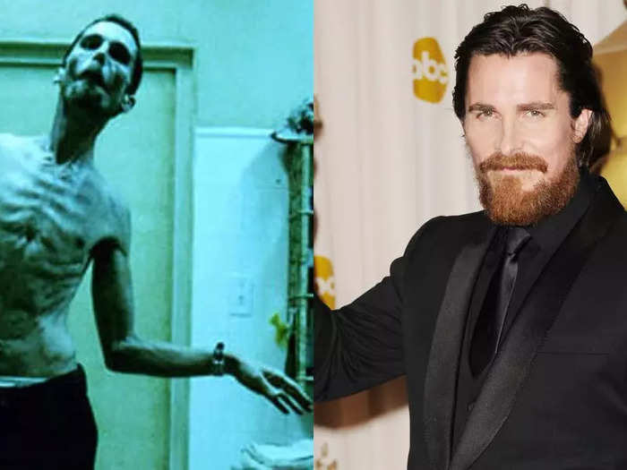 Christian Bale stopped eating and exercising to drop 63 pounds for "The Machinist."