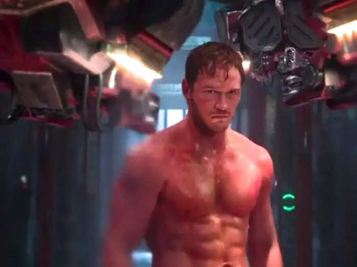 Chris Pratt lost 60 pounds in six months for the first "Guardians of the Galaxy" movie.