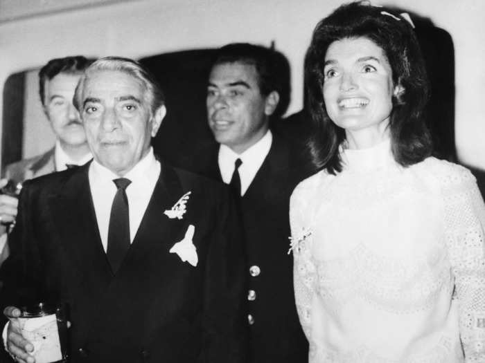 1968: Jacqueline Kennedy and Aristotle Onassis