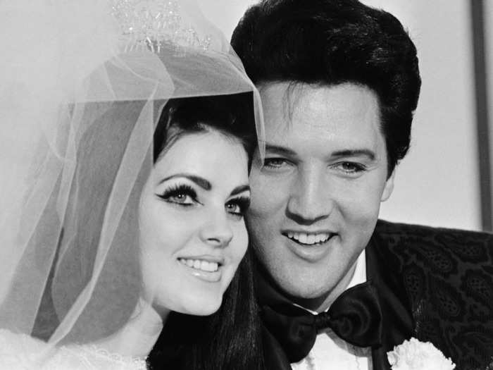 1967: Elvis Presley and Priscilla Ann Beaulieu