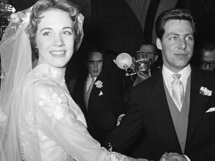 1959: Julie Andrews and Tony Walton