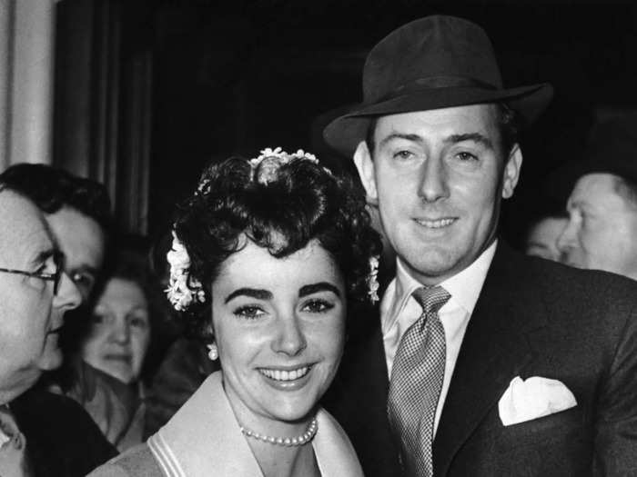 1952: Elizabeth Taylor and Michael Wilding