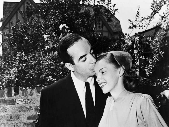 1945: Judy Garland and Vincente Minnelli