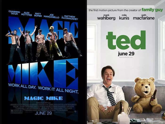 "Magic Mike" and "Ted" — June 29, 2012