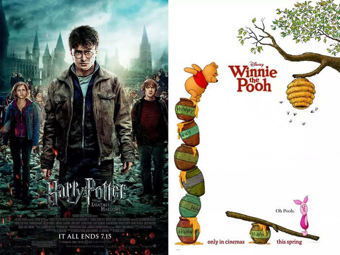 "Harry Potter and the Deathly Hallows: Part 2" and "Winnie the Pooh" – July 15, 2011