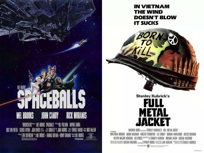 "Spaceballs" and "Full Metal Jacket" — June 26, 1987