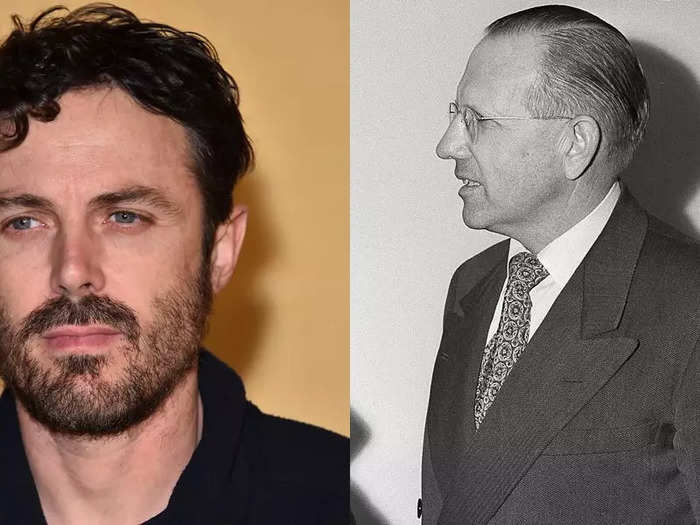 Casey Affleck plays US military intelligence officer Boris Pash who interrogated anyone at the Manhattan Project who may have a connection to the Communist Party.