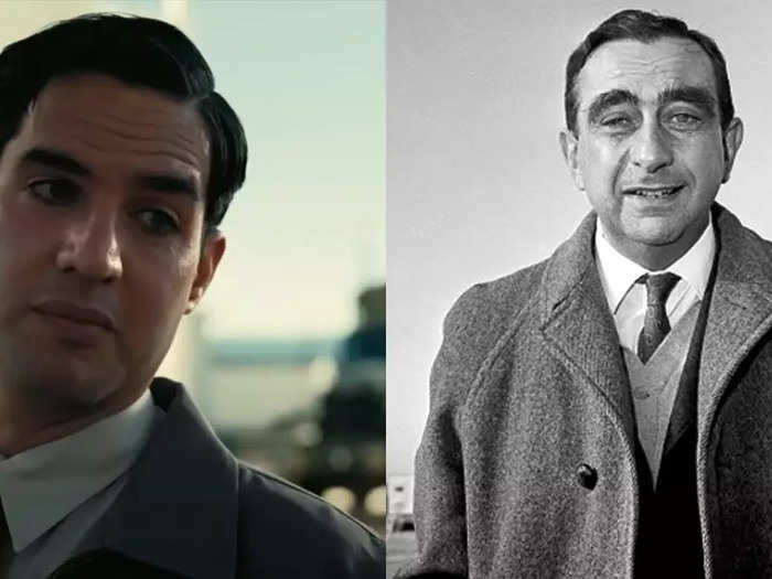 Benny Safdie portrays the eventual father of the hydrogen bomb, Dr. Edward Teller.