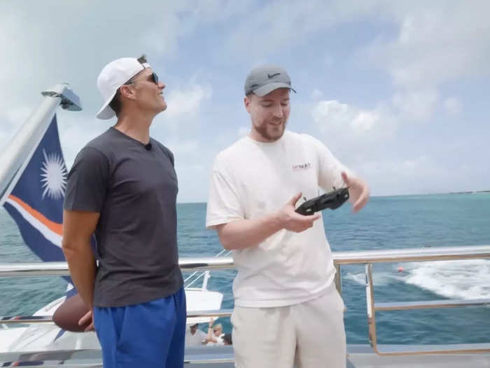 400 subscribers were gifted free cruises in a celeb-studded video about different kinds of yachts.