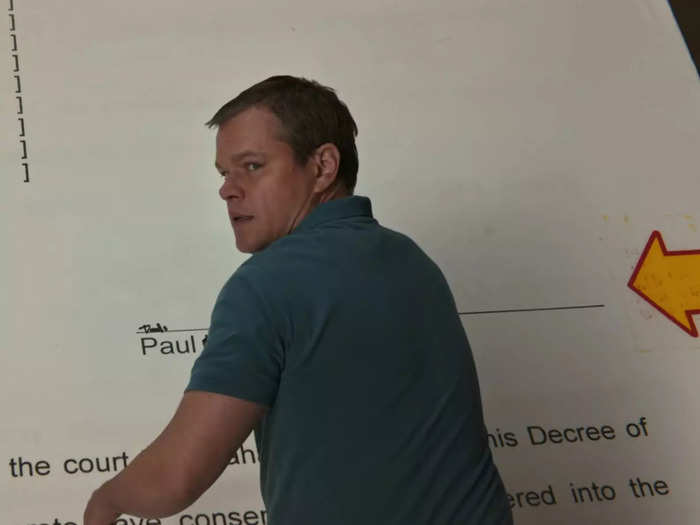 In "Downsizing" (2017), Damon played Paul Safranek.