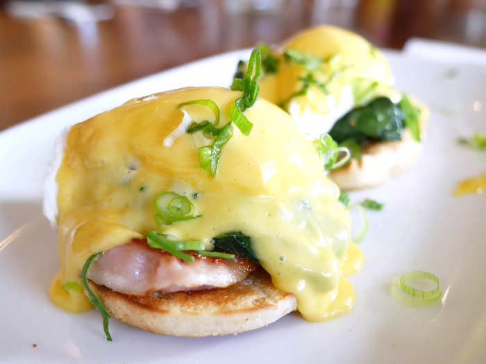 Ordering the eggs Benedict is a good way to test the skills of a diner