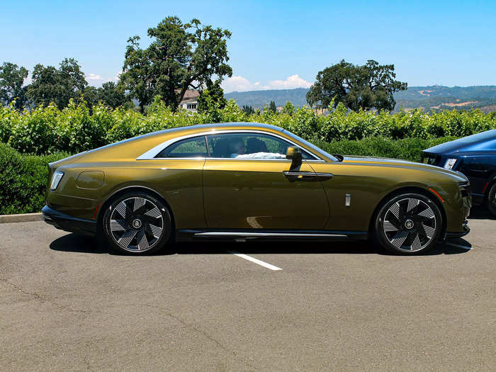 I found that one of the best parts of the Spectre was its interior, which kept me comfy throughout a day of driving and felt fancy enough to justify the nearly half-million-dollar price tag.