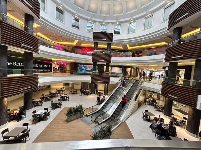 We also stopped by a mall in Banff but found it looked almost deserted. A lot of shops were closed, and we didn