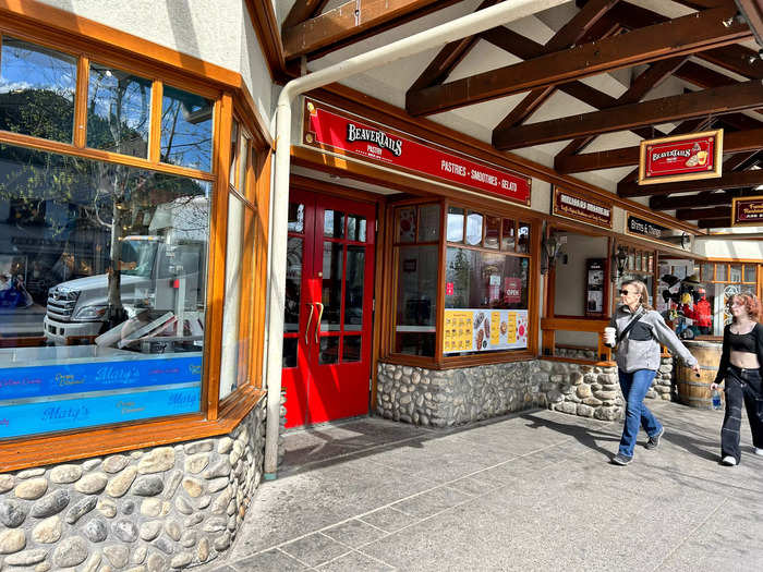 We also stopped by the Canadian chain BeaverTails. I