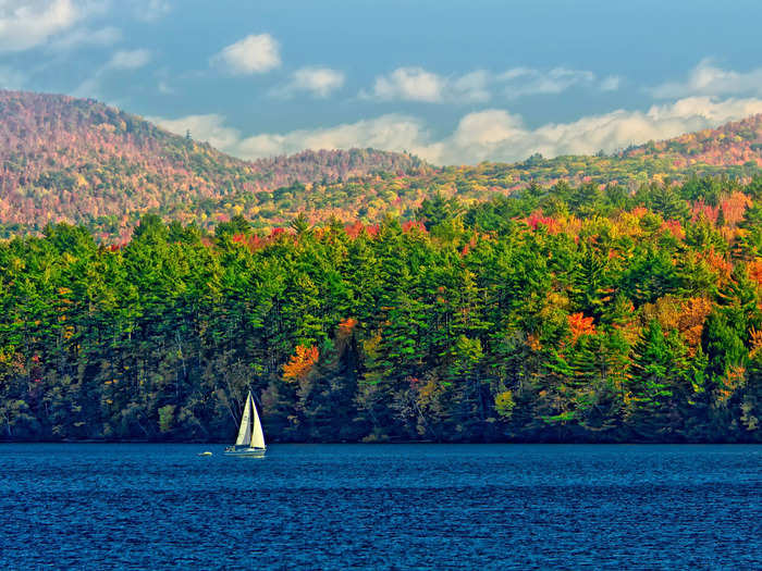 Pick up some maple syrup and support local farms in Burlington, Vermont.