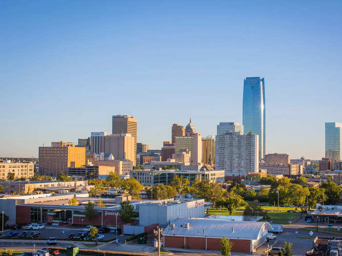 Walk around the revitalized neighborhoods of Oklahoma City.