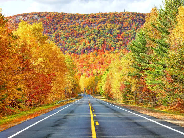 Visit the Adirondacks region of New York to hike the largest state park in the lower 48 states.