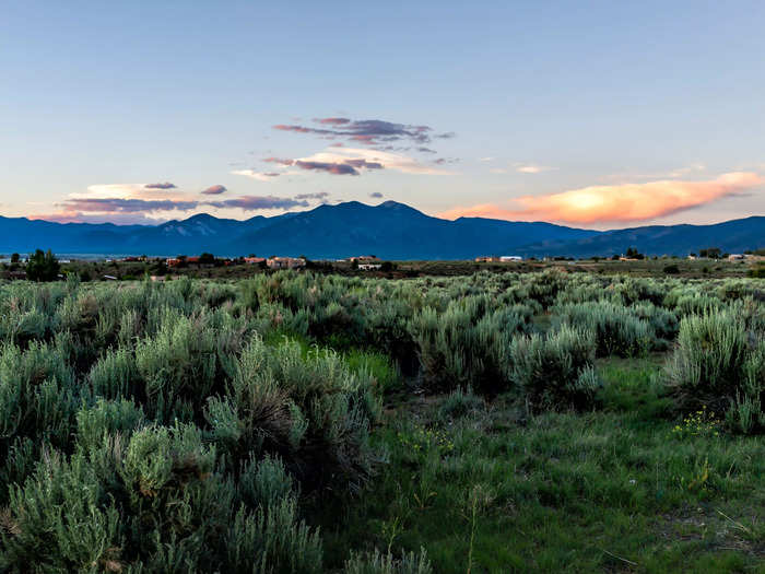 Stay in an Earthship and go skiing at a carbon-neutral ski resort in Taos, New Mexico.