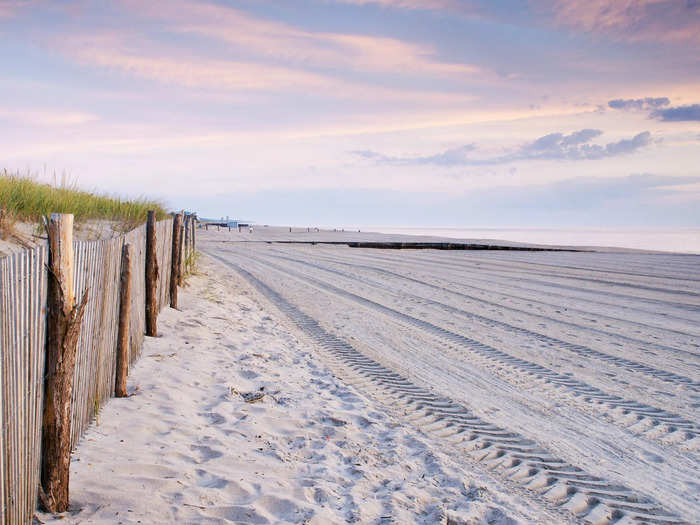 Rehoboth Beach, Delaware, is a peaceful destination for bird-watching and beach days.