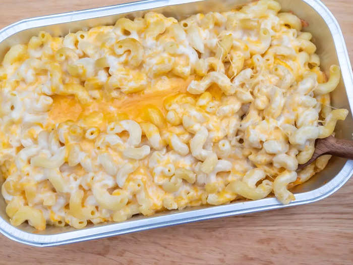 I wished the mac and cheese had a little more flavor.